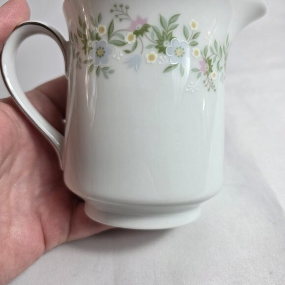Johann Haviland Forever Spring Creamer White Floral Rim & Center - Picture 8 of 16
